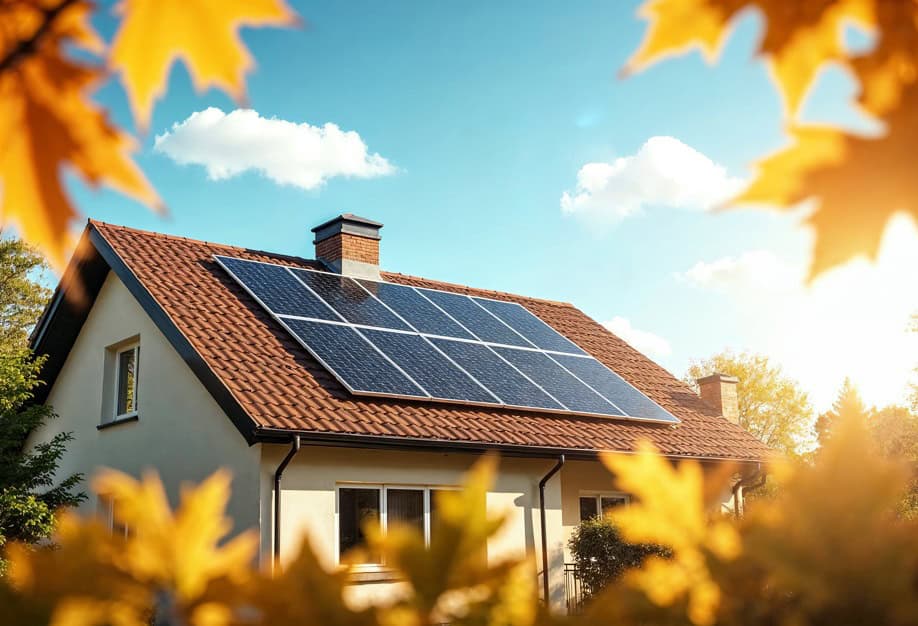 Energia solar instalada em casa residencial - Energia solar residencial em Dourados